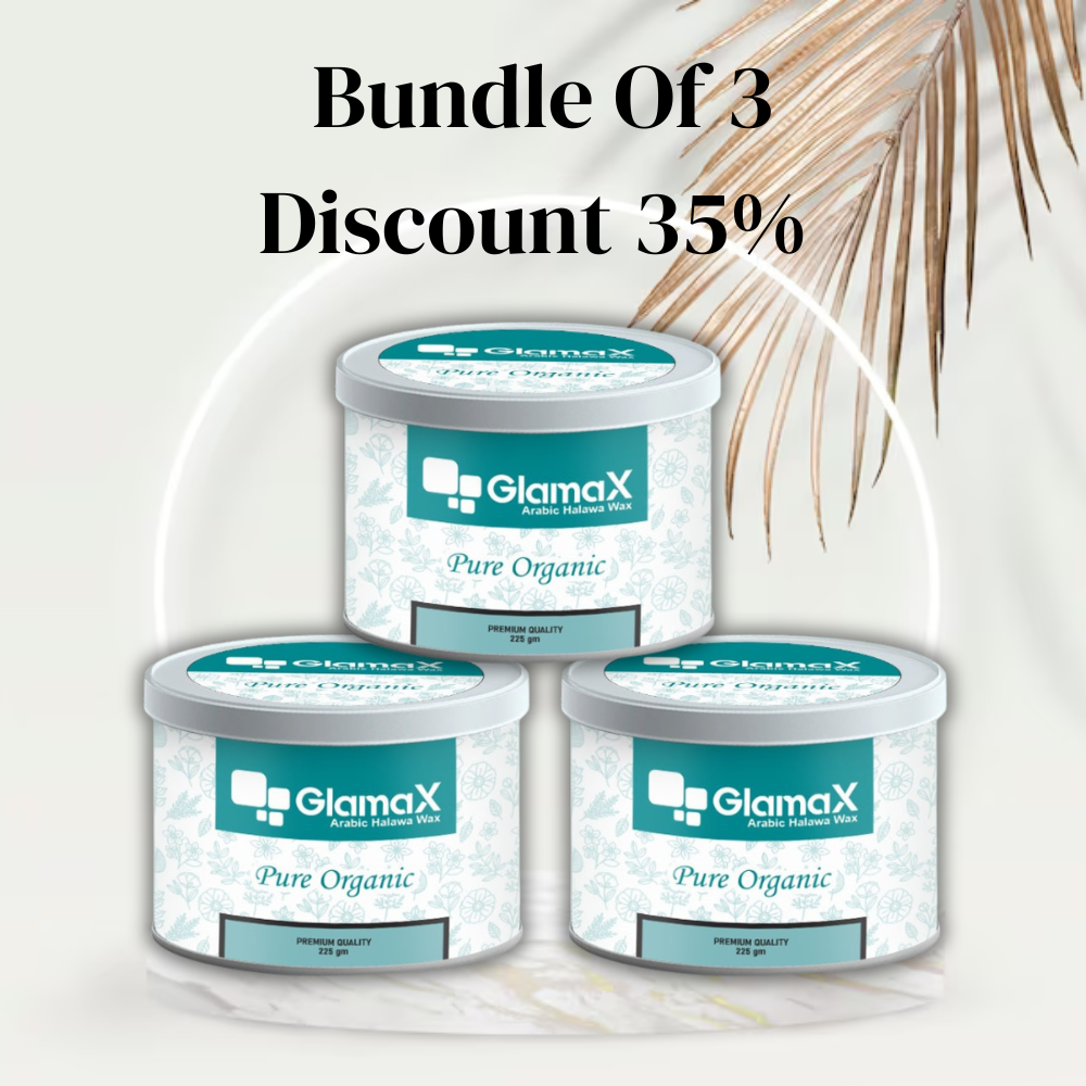 Bundle of 3 Halawa Wax & Get 51% Discount-Organic Arabic Halawa Wax