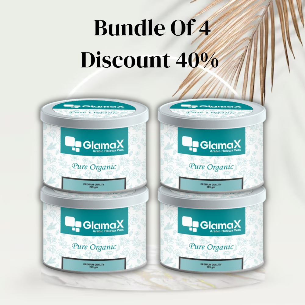 Bundle of 4 Halawa Wax & Get 55% Discount-Organic Arabic Halawa Wax