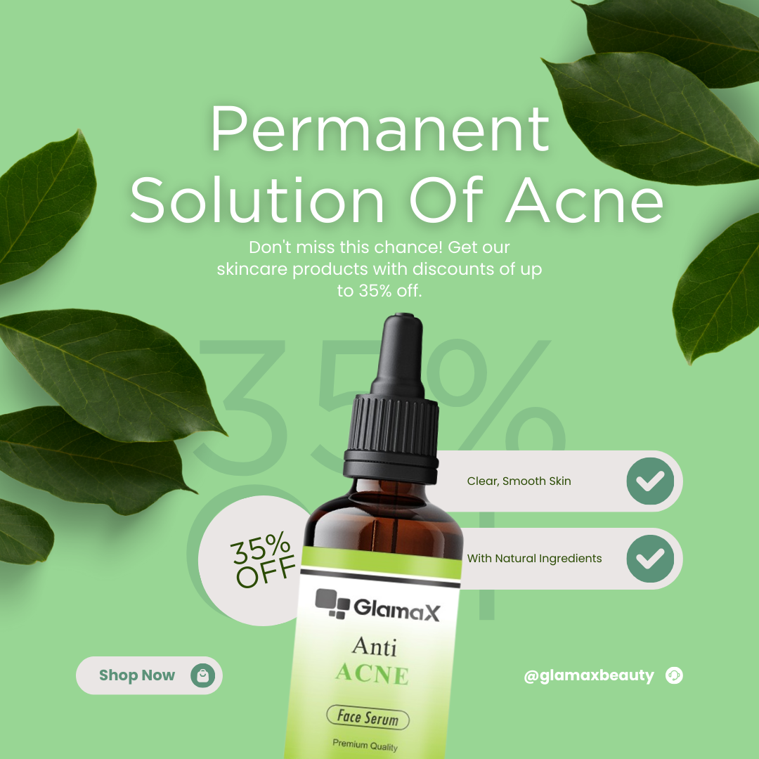 Acne Treatment Kit/ Salicylic Acid+Tea Tree Oil/ Permanent Acne Solution By Glamax Beauty