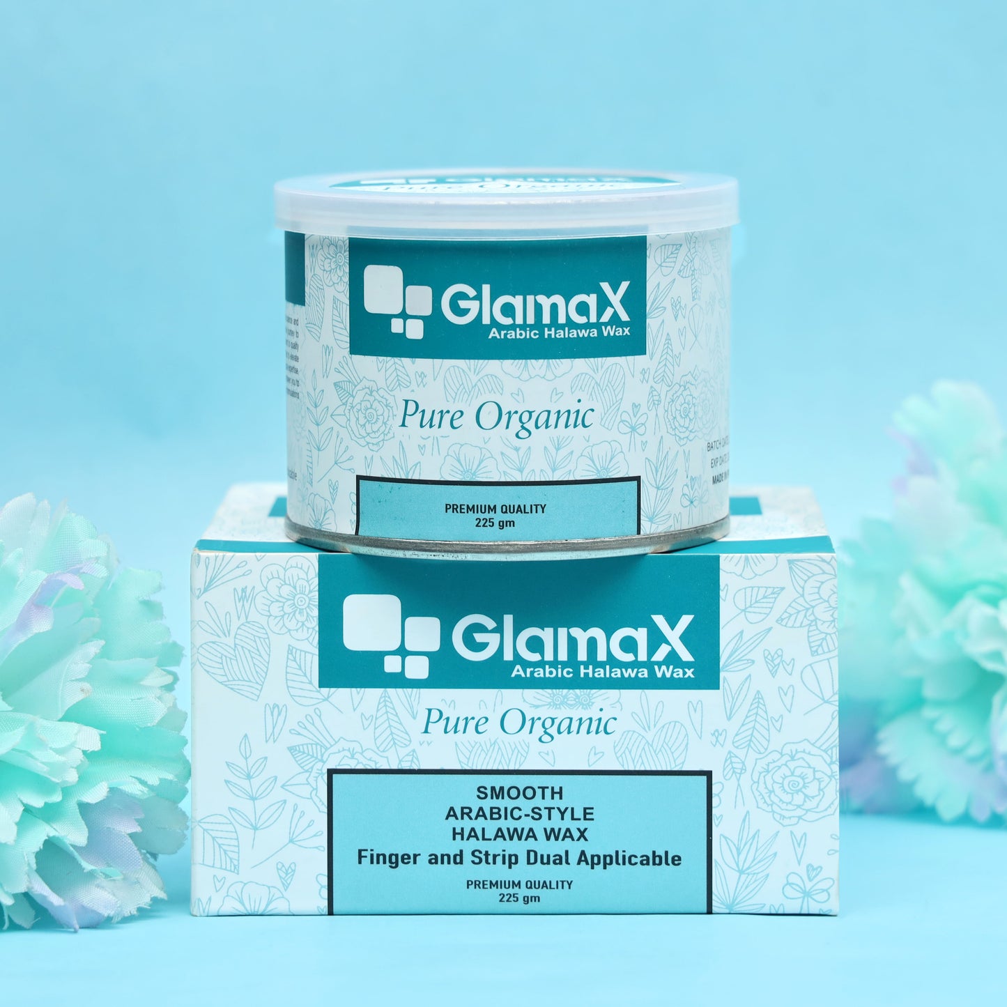 Glamax Halawa Wax - Pure Organic Halawa Wax - With Free Applicator