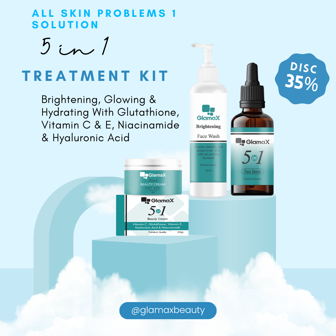 5 In 1 Treatment Kit With 5 Beneficial Ingredients / 35% Off / We Have 1 Solution Of Your All Skin Problems